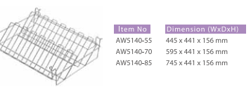 ALBUM WARDROBE WIRE SHOE RACK 5140