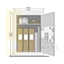 YALE SAFE YSM/520/EG1