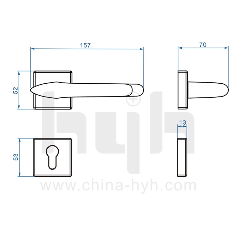 HYH LEVER HANDLE 8311