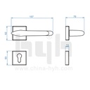 HYH LEVER HANDLE 8311