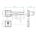 HYH LEVER HANDLE  8319