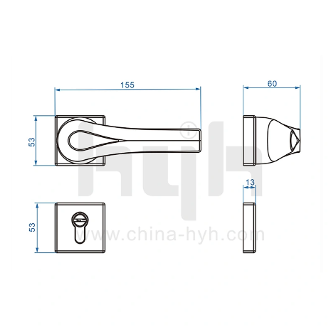 HYH LEVER HANDLE 8323