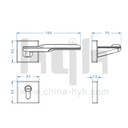 HYH LEVER HANDLE 8337