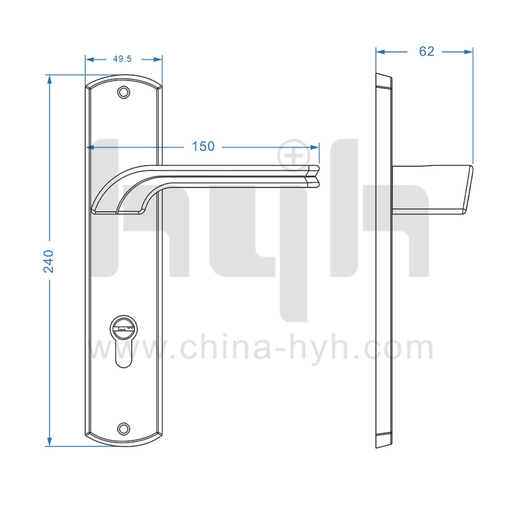 HYH LEVER HANDLE PY HC-179338