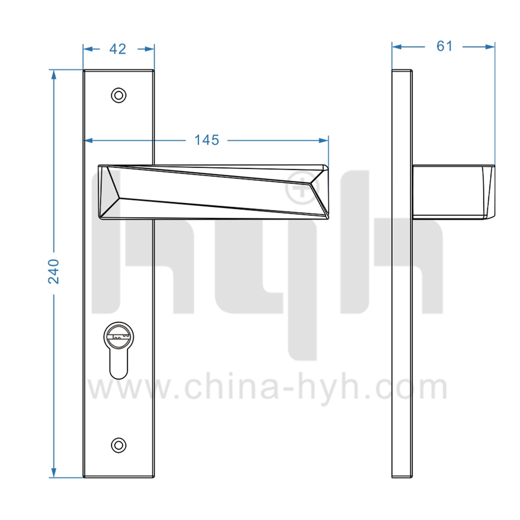 HYH LEVER HANDLE PY 9336