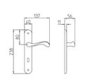 MANDELLI LEVER HANDLE 450-ANDE