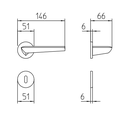 MANDELLI LEVER HANDLE 1081- ISI