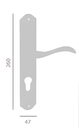 COBA LEVER HANDLE  725