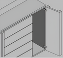 BLUM HINGE THICK PROFILE