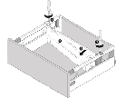 BLUM ORGA-LINE CROSS DIVIDER (ANTARO)