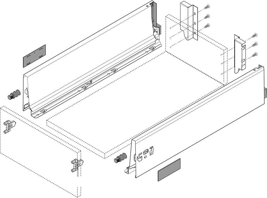 BLUM TANDEMBOX ANTARO M-500MM