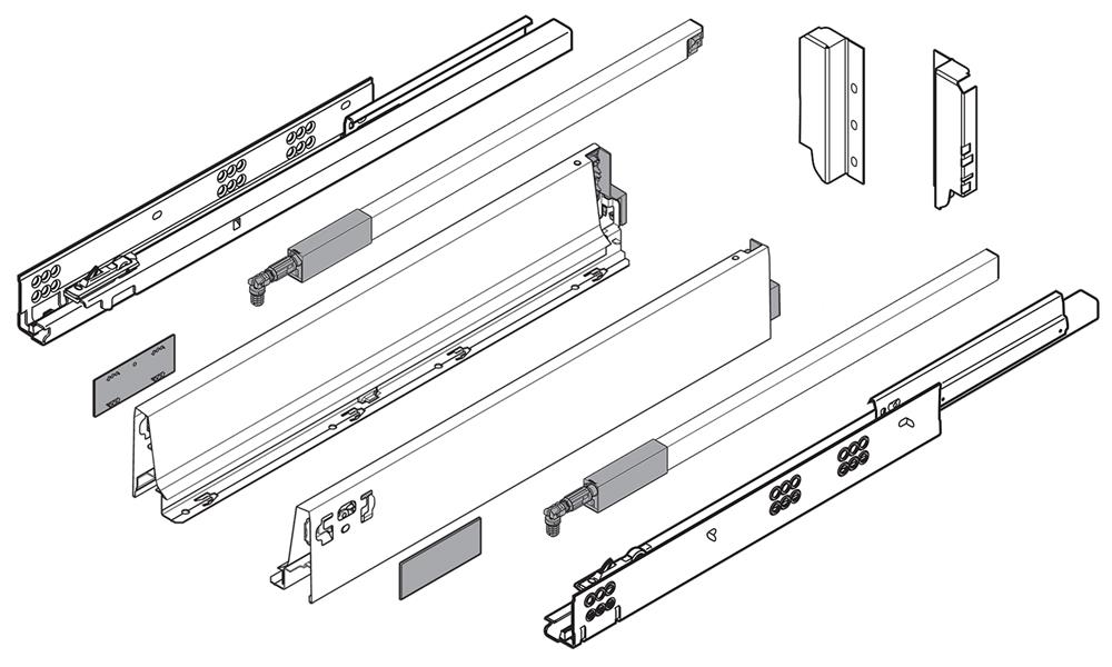 BLUM TANDEMBOX ANTARO B-500MM