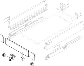 BLUM TANDEMBOX ANTARO M INNER