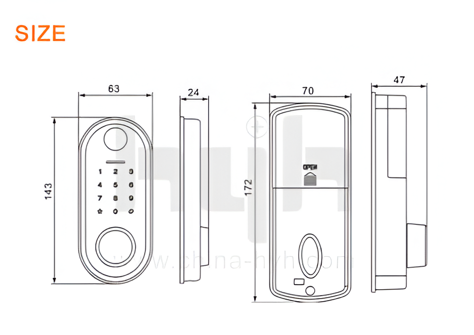 HYH SMART DEAD LOCK M2