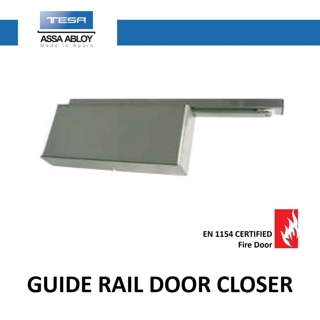 TESA  DOOR CLOSER CT5700 SILVER