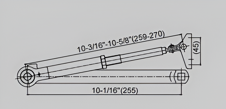 FAULTLESS DOOR CLOSER 804