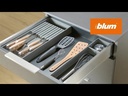 BLUM AMBIA LINE KNIFE HOLDER