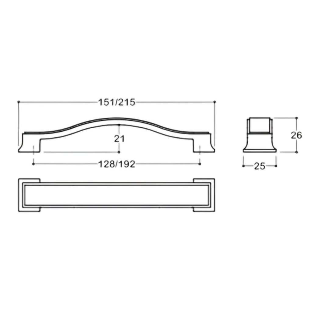 SYSTEM PULL HANDLE 4220