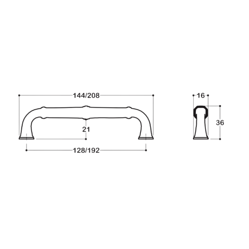 SYSTEM PULL HANDLE 4224