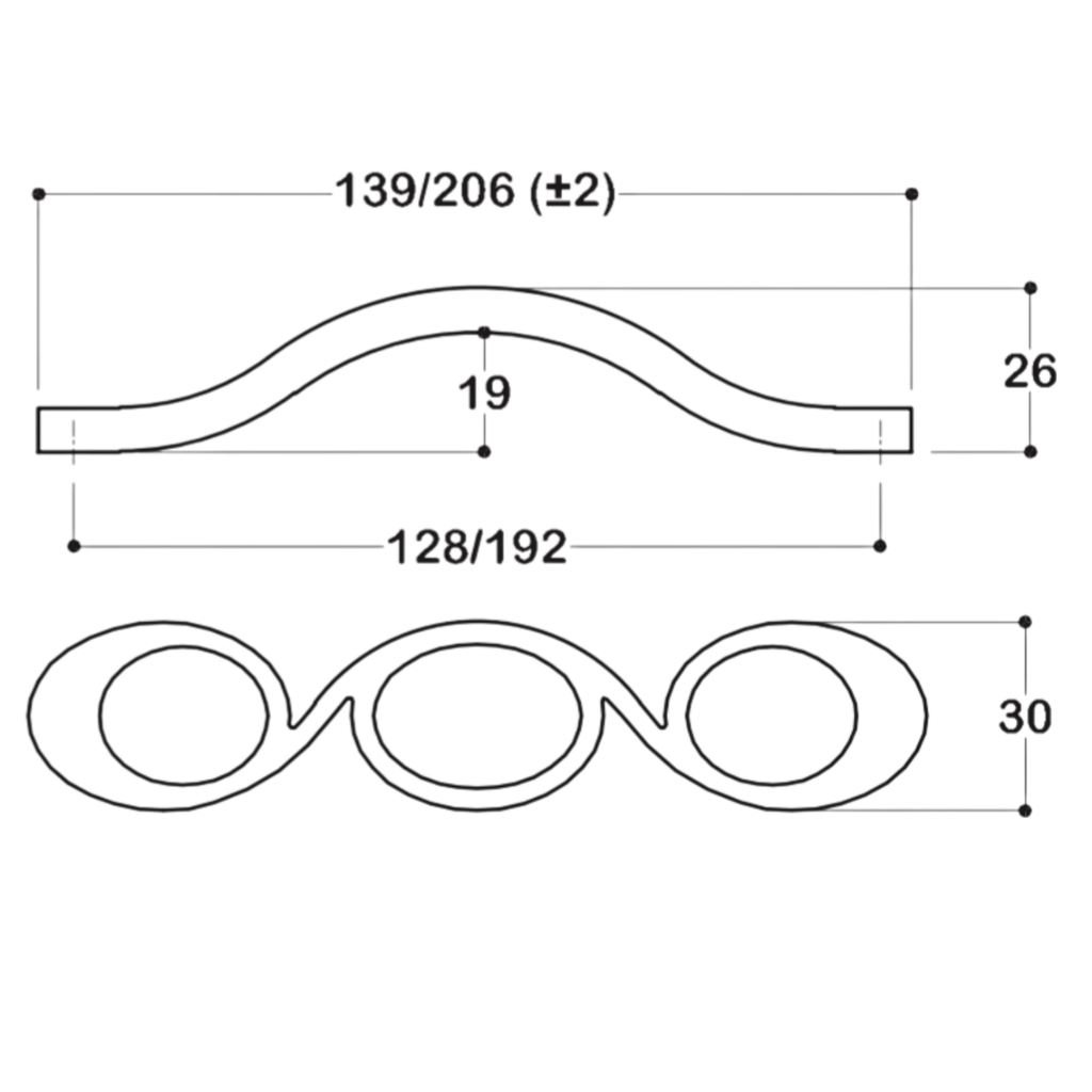 SYSTEM PULL HANDLE 8139