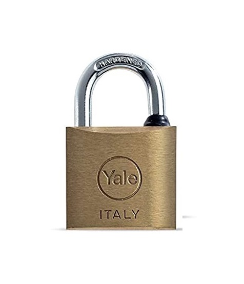 YALE 70MM BRASS PADLOCK